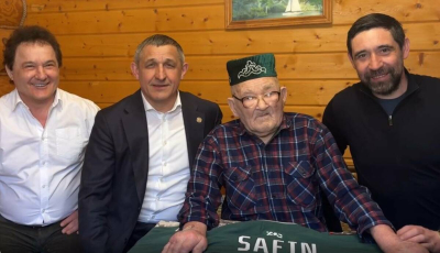 В Лаишевском районе поздравили ветерана Габдрахмана Сафина, которому исполнилось 104 года