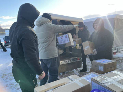 Сельчане Кукморского района доставили гуманитарный груз в зону СВО