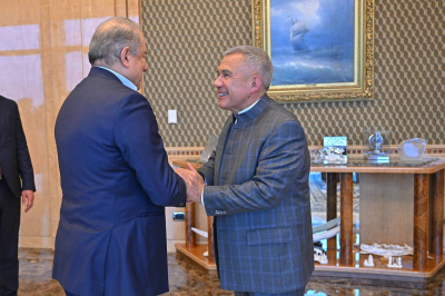 Минниханов встретился с председателем Турецко-Российского делового совета