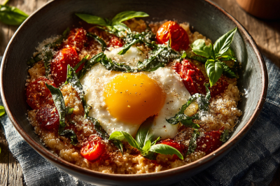 На завтрак или ужин: овсянка с жареными томатами &mdash; сочетание, которое меняет представление о кашах