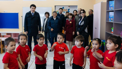 В пригороде Атырау открылся детский сад на 280 мест