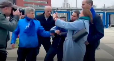 На Первомае задержали мужчину, пытавшегося прорваться к губернатору Паслеру