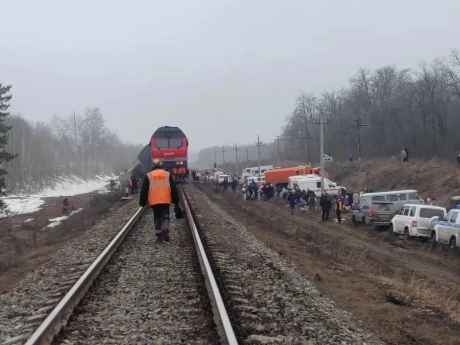 СКР: Вагоны поезда под Ульяновском сошли из-за состояния рельсов