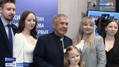 Рустам Минниханов встретился с семьями-активистами &laquo;Движения Первых&raquo;