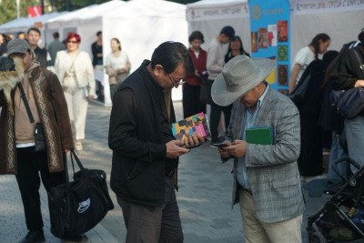 KitapFest в Алматы: диалог поколений и живое слово на Арбате